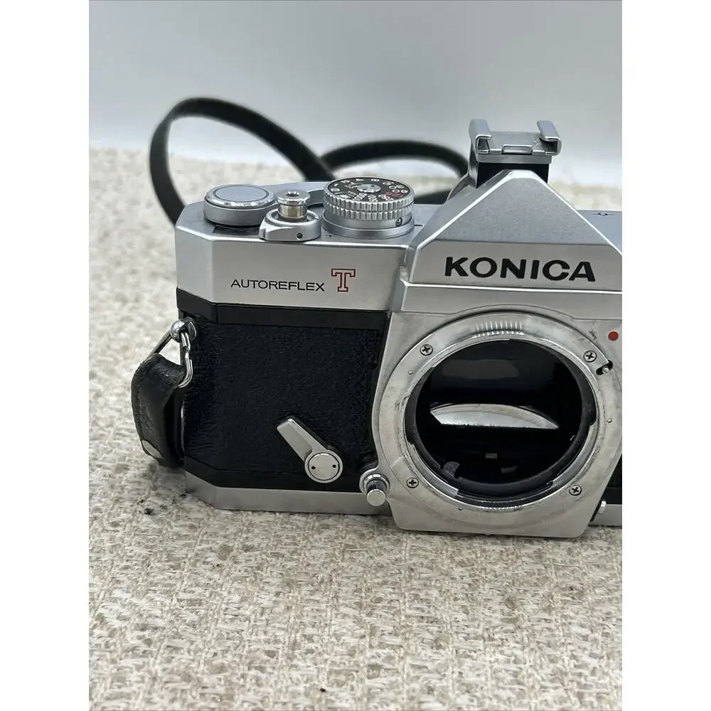 Konica Autoreflex T 35MM SLR FILM CAMERA Body - Untested